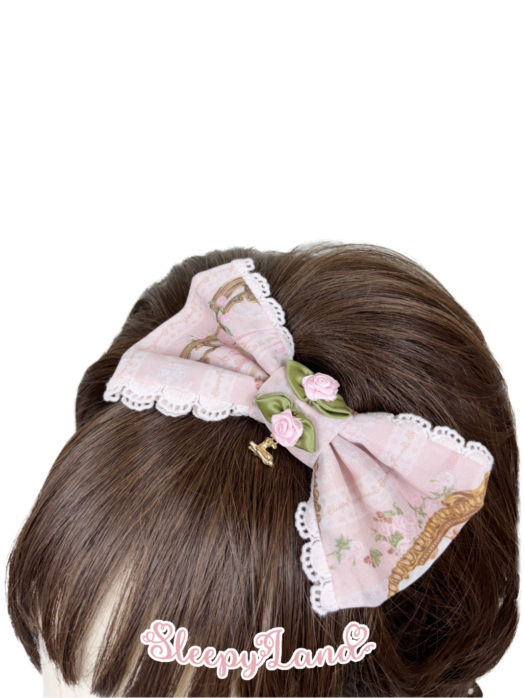 full price preorder | ballerina fauna's vintage romantic frame barrette | ship in early April