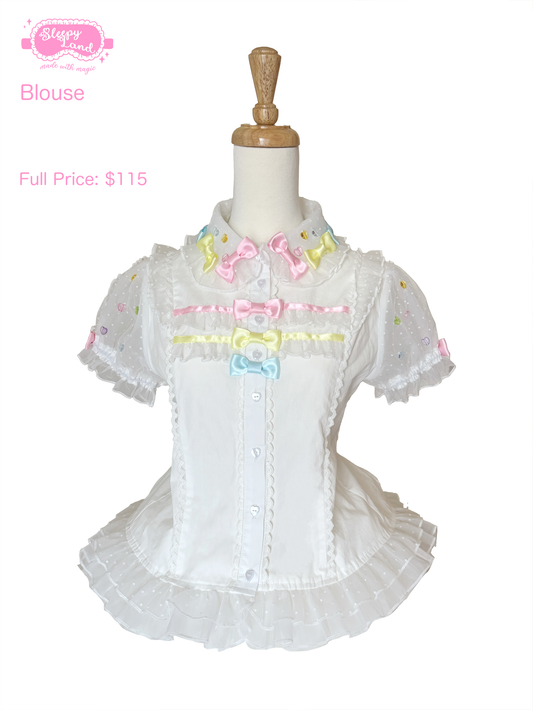 sugary puff blouse | ready to ship from China