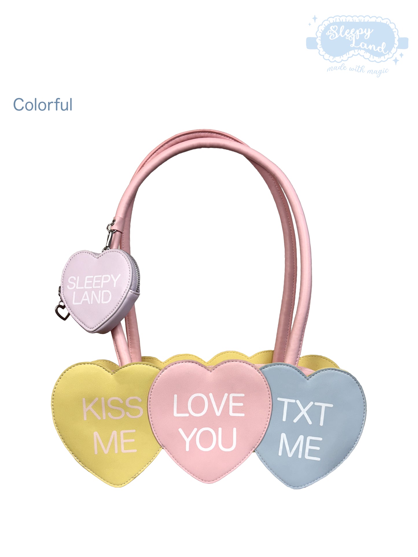 fullprice preorder | candy hearts x3 purse | delivery in November