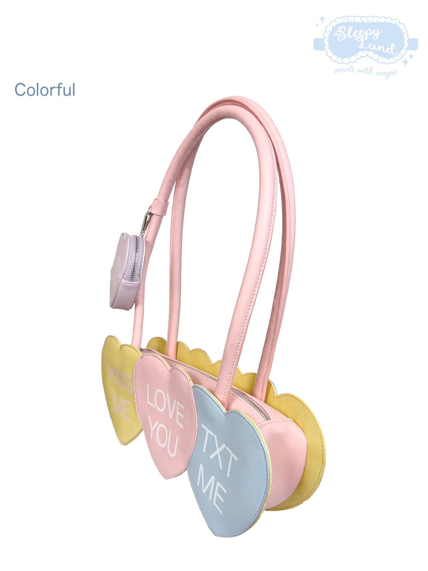 fullprice preorder | candy hearts x3 purse | delivery in November