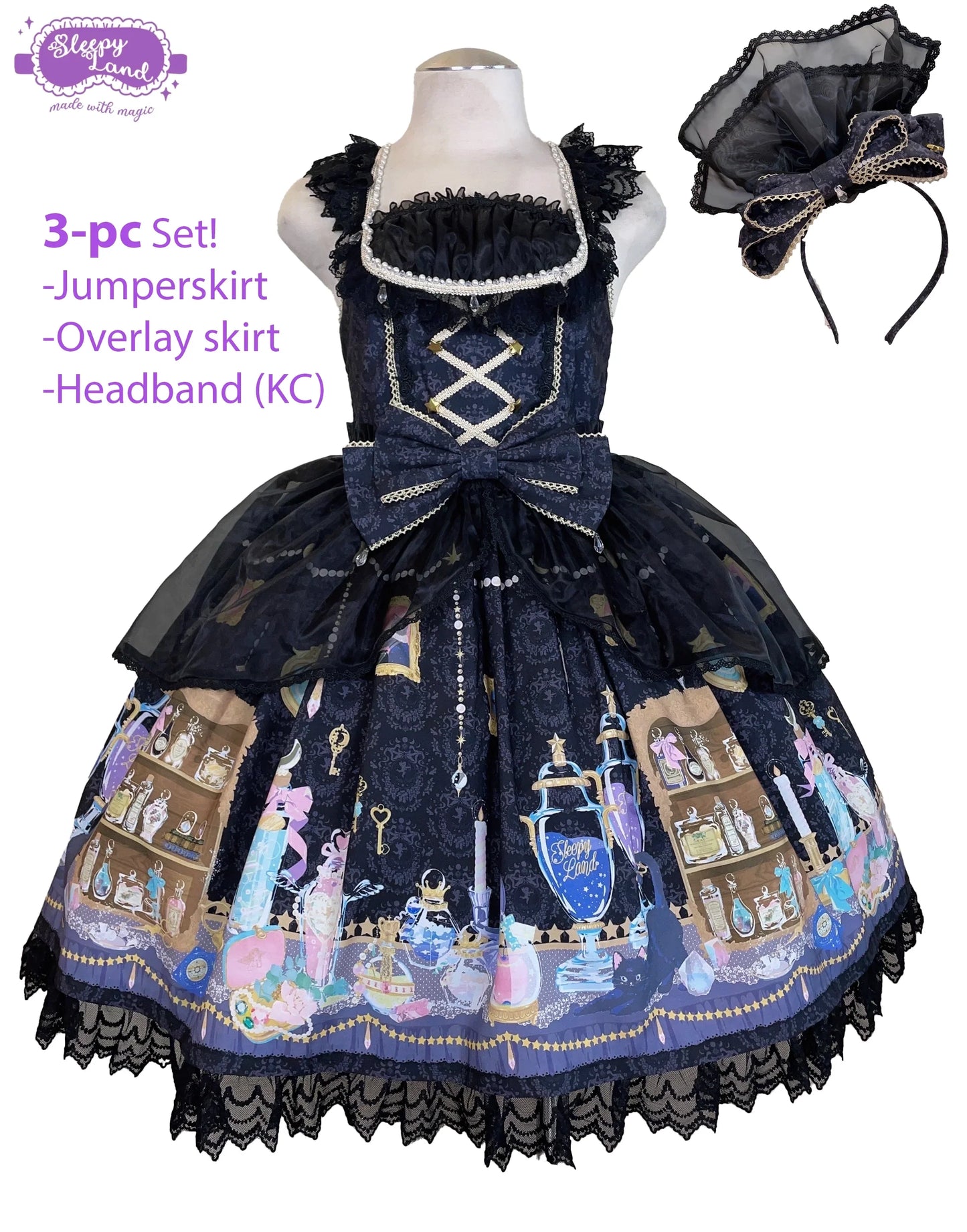 starlit apothecary | jsk + overlay + kc set | ready to ship