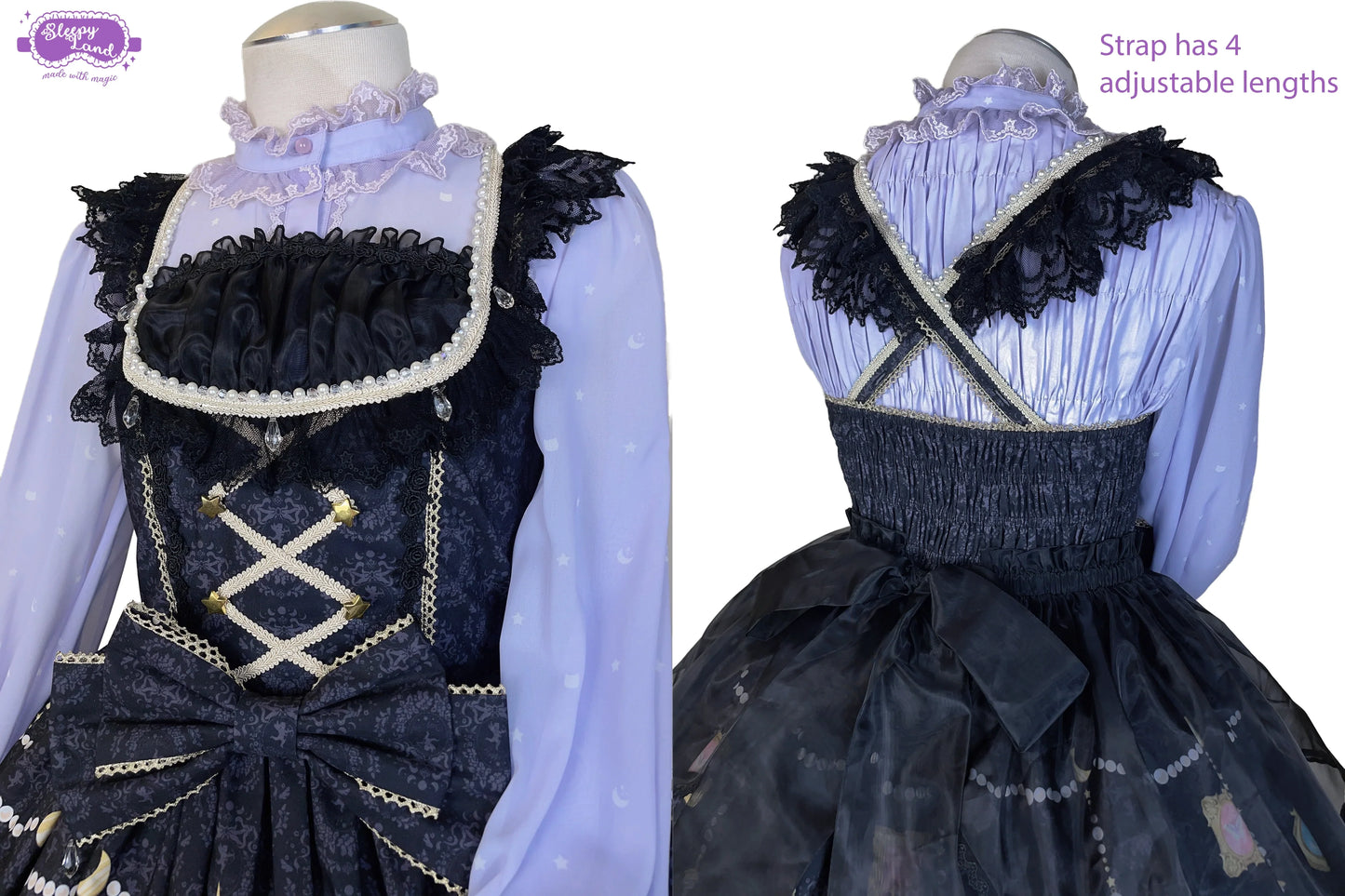 starlit apothecary | jsk + overlay + kc set | ready to ship USA