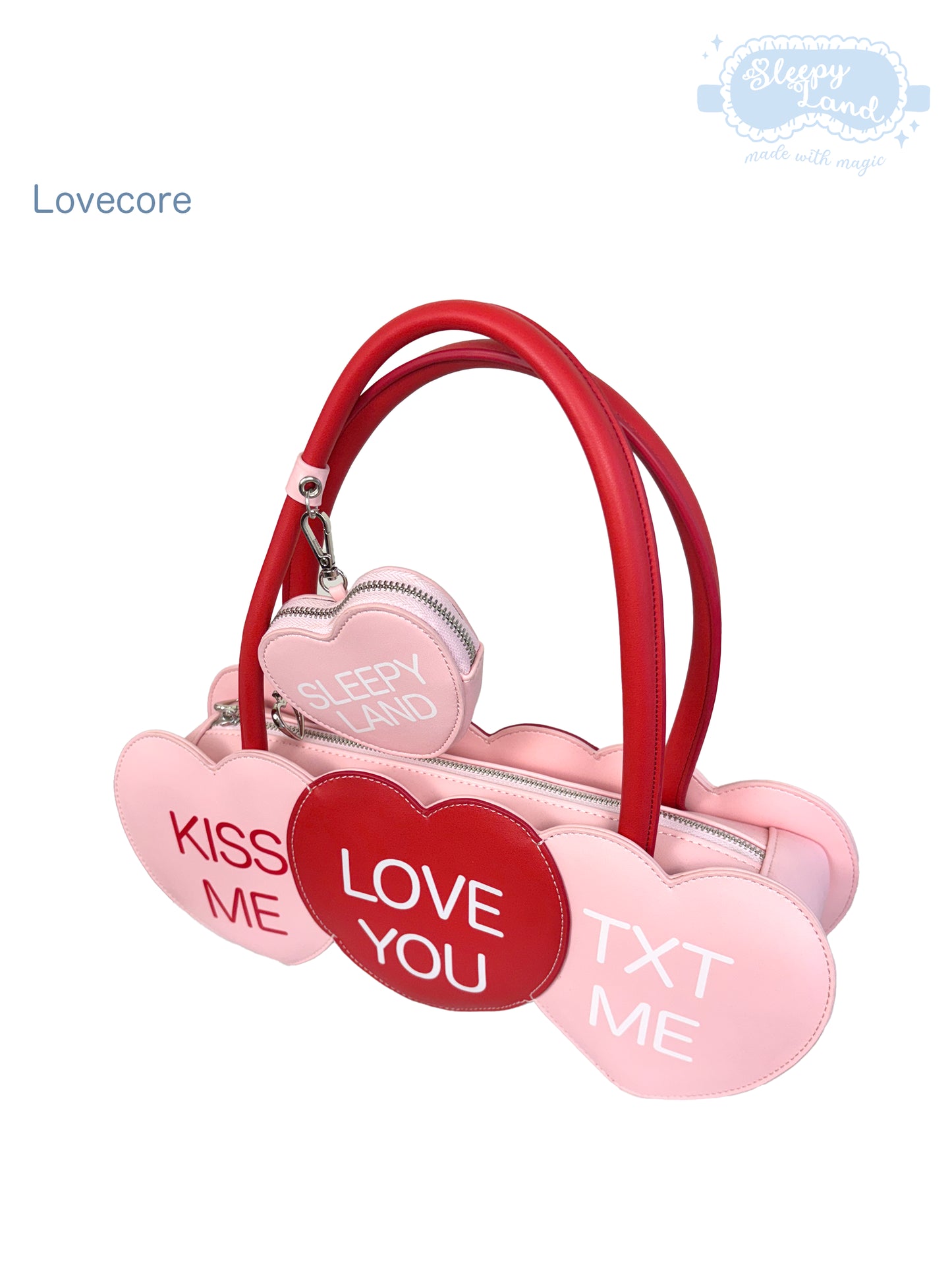 fullprice preorder | candy hearts x3 purse | delivery in November