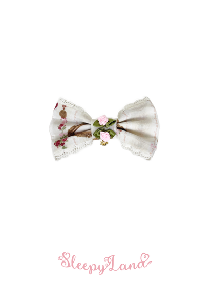 full price preorder | ballerina fauna's vintage romantic frame barrette | ship in early April