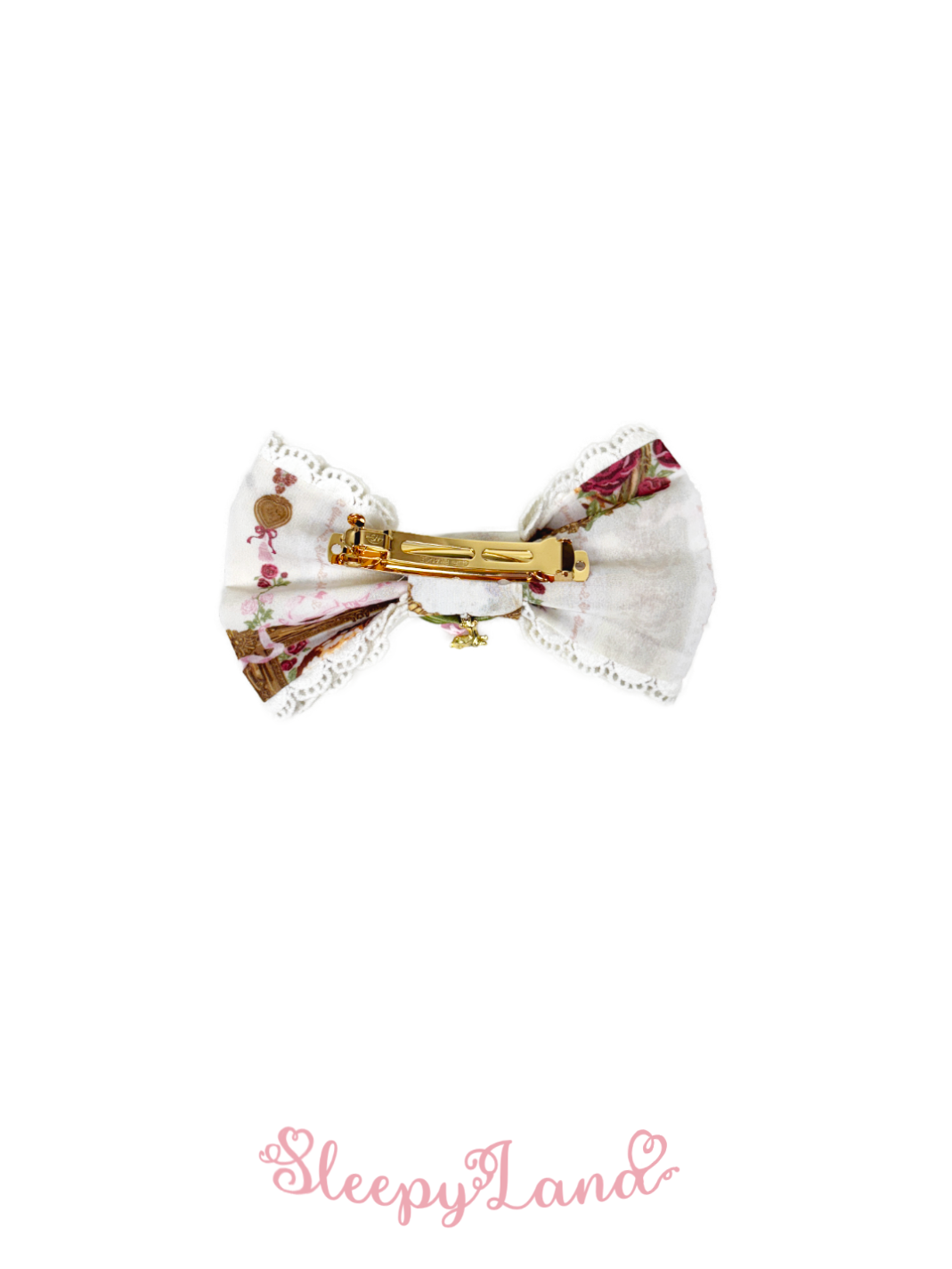 full price preorder | ballerina fauna's vintage romantic frame barrette | ship in early April