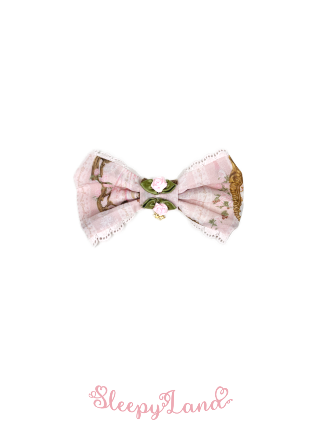 full price preorder | ballerina fauna's vintage romantic frame barrette | ship in early April