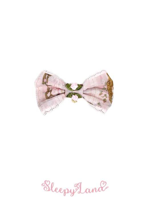 ballerina fauna's vintage romantic frame barrette | ready to ship from China