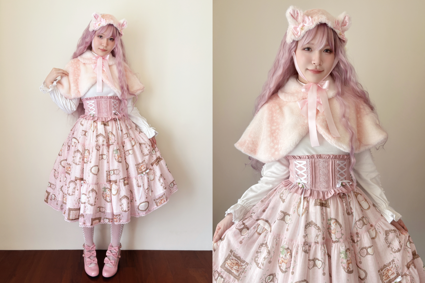 full price preorder | fawnnette capelet | ship in early April