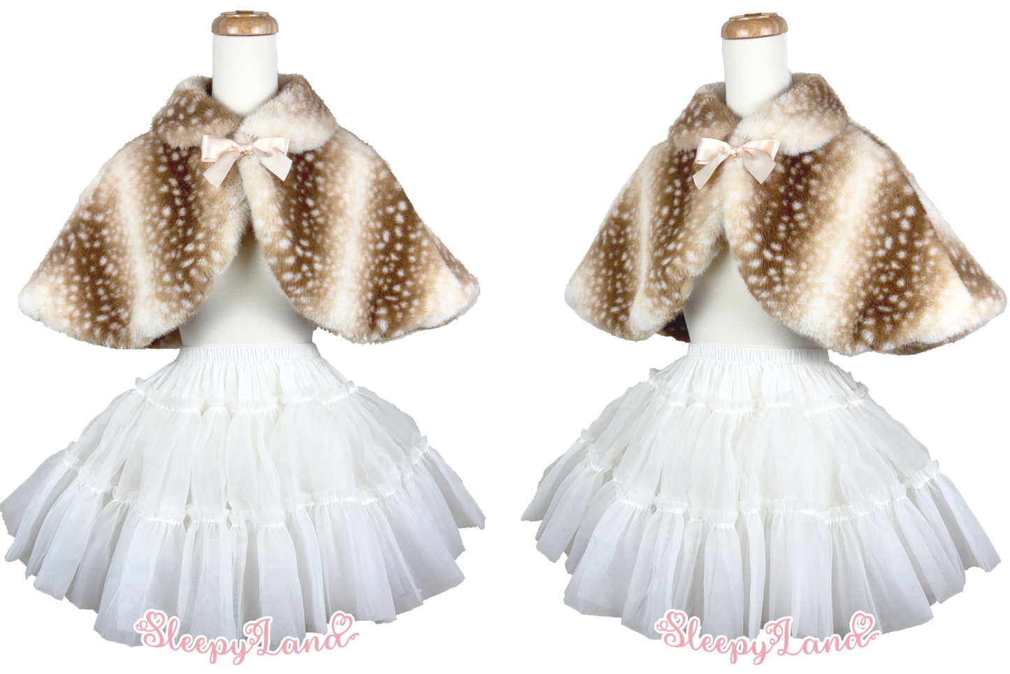 full price preorder | fawnnette capelet | ship in early April