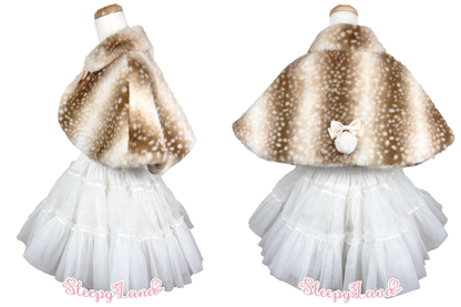 full price preorder | fawnnette capelet | ship in early April