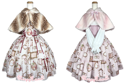 full price preorder | fawnnette capelet | ship in early April