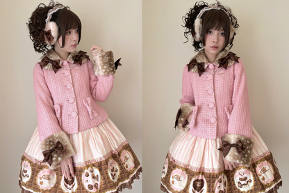 full price preorder | glittery girl fawnnette ear muffs | delivery early January 2027
