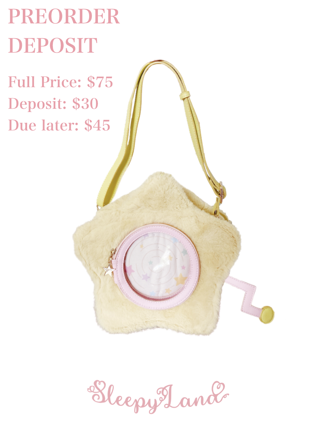 deposit preorder | fuwafuwa etoile ita bag | delivery in April