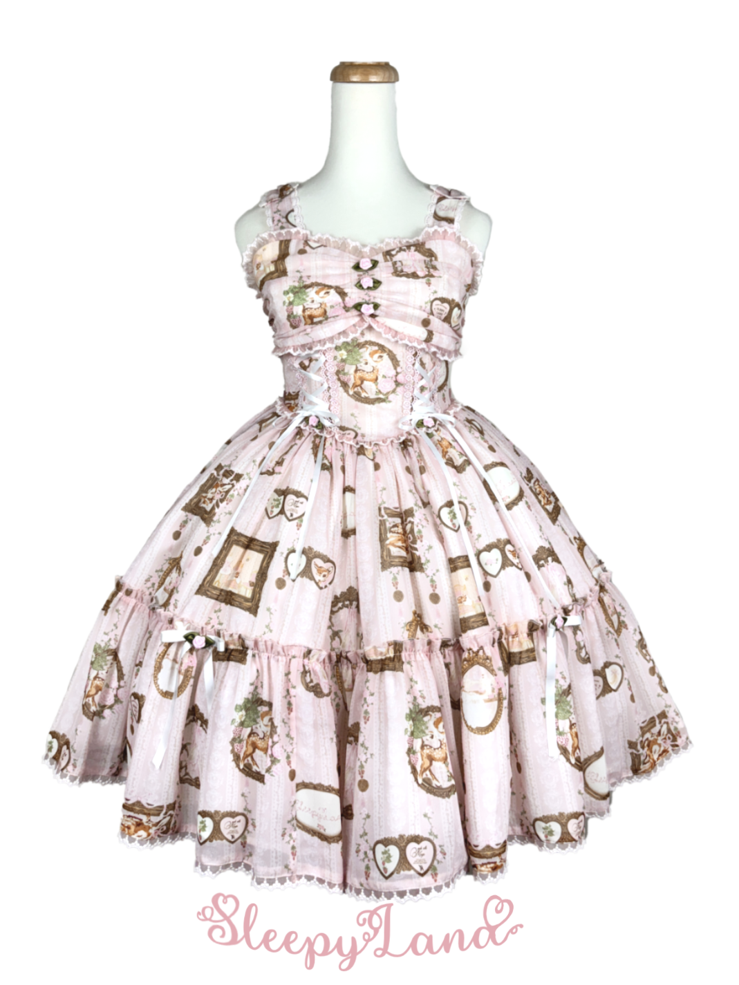 ballerina fauna's vintage romantic frame JSK | ready to ship from China