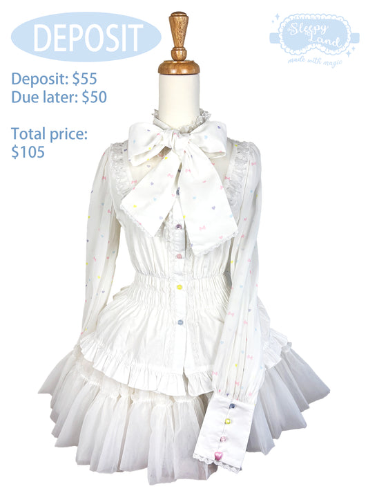deposit preorder | twinkling spell blouse 2.0 | delivery in Nov