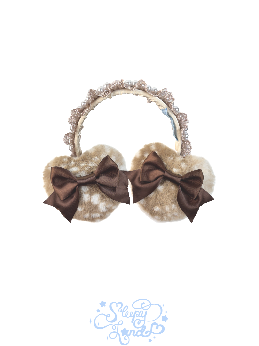 full price preorder | glittery girl fawnnette ear muffs | delivery early January 2027