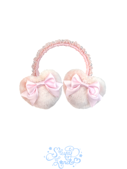 full price preorder | glittery girl fawnnette ear muffs | delivery early January 2027