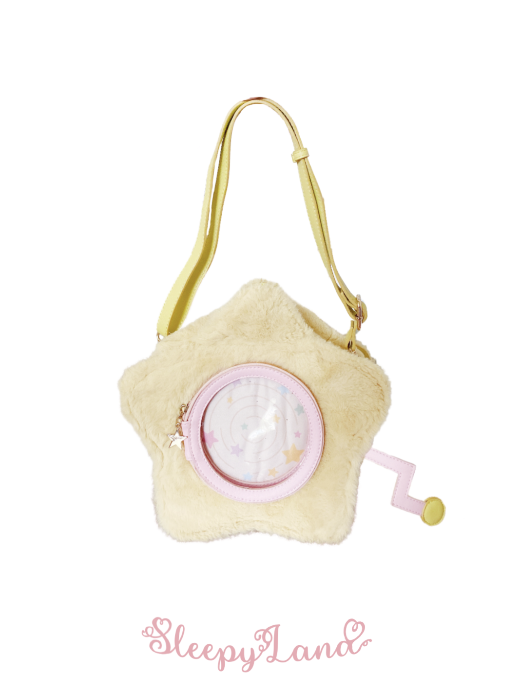 ふわふわエトワール痛バッグ イエロー