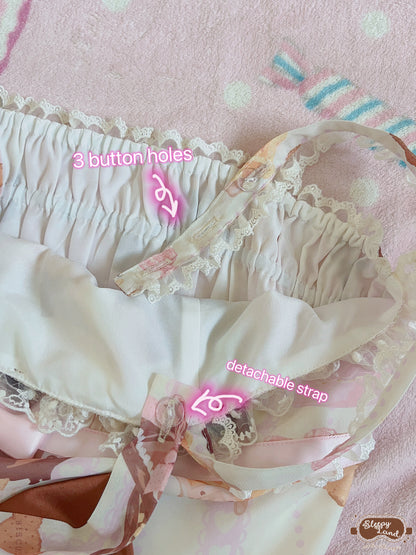 biscuit bear is a chocolatier jsk + kc set | ready to ship