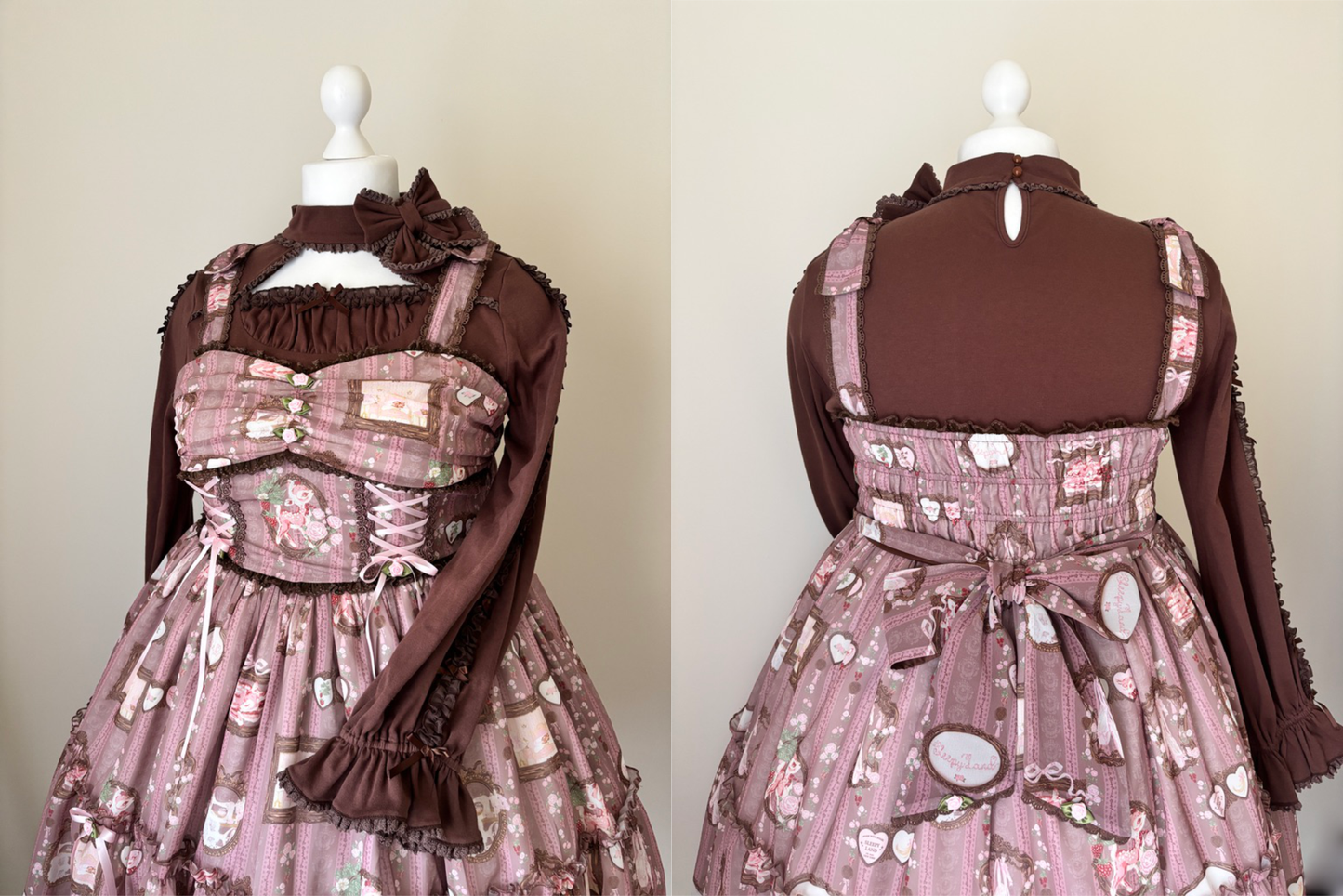 deposit preorder | ballerina fauna's vintage romantic frame JSK | ship in early April