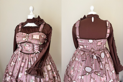 deposit preorder | ballerina fauna's vintage romantic frame JSK | ship in early April