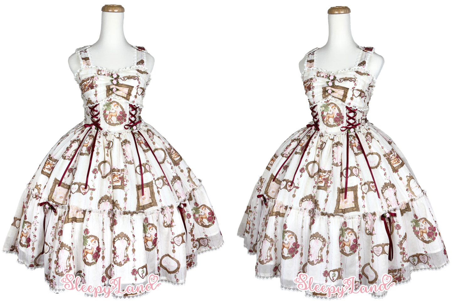 deposit preorder | ballerina fauna's vintage romantic frame JSK | ship in early April