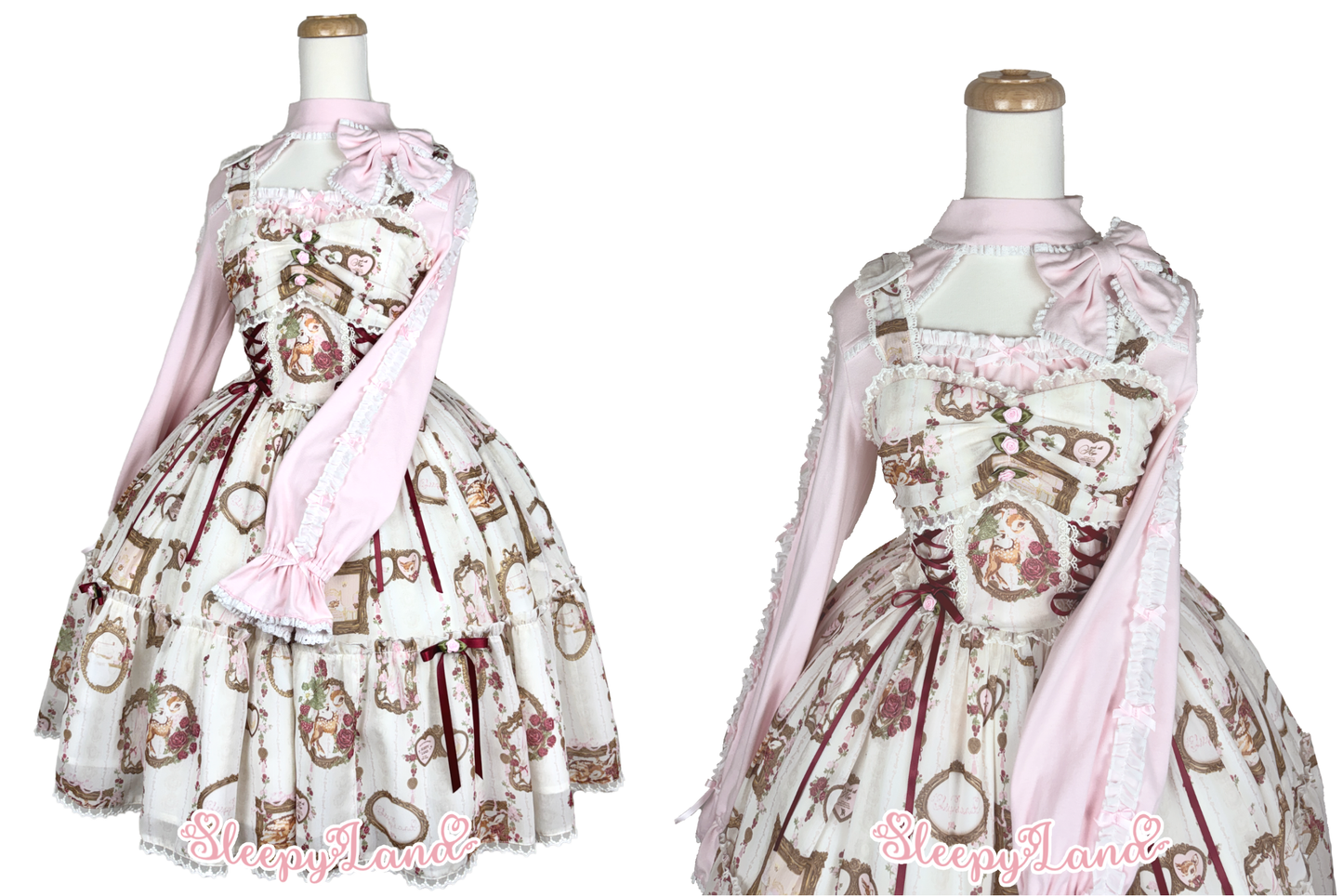 deposit preorder | ballerina fauna's vintage romantic frame JSK | ship in early April