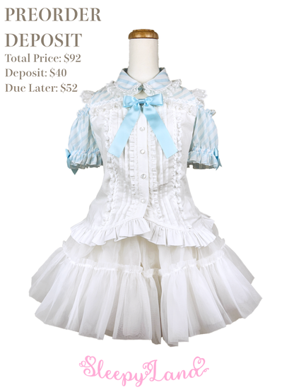 deposit preorder | cafe whip off shoulder blouse | ship in June