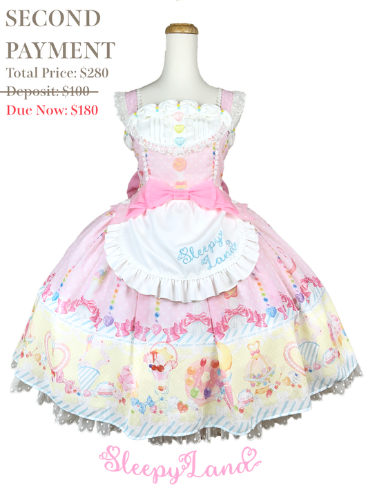 second payment | fancy! mahou shoujo patisserie JSK | ship in June