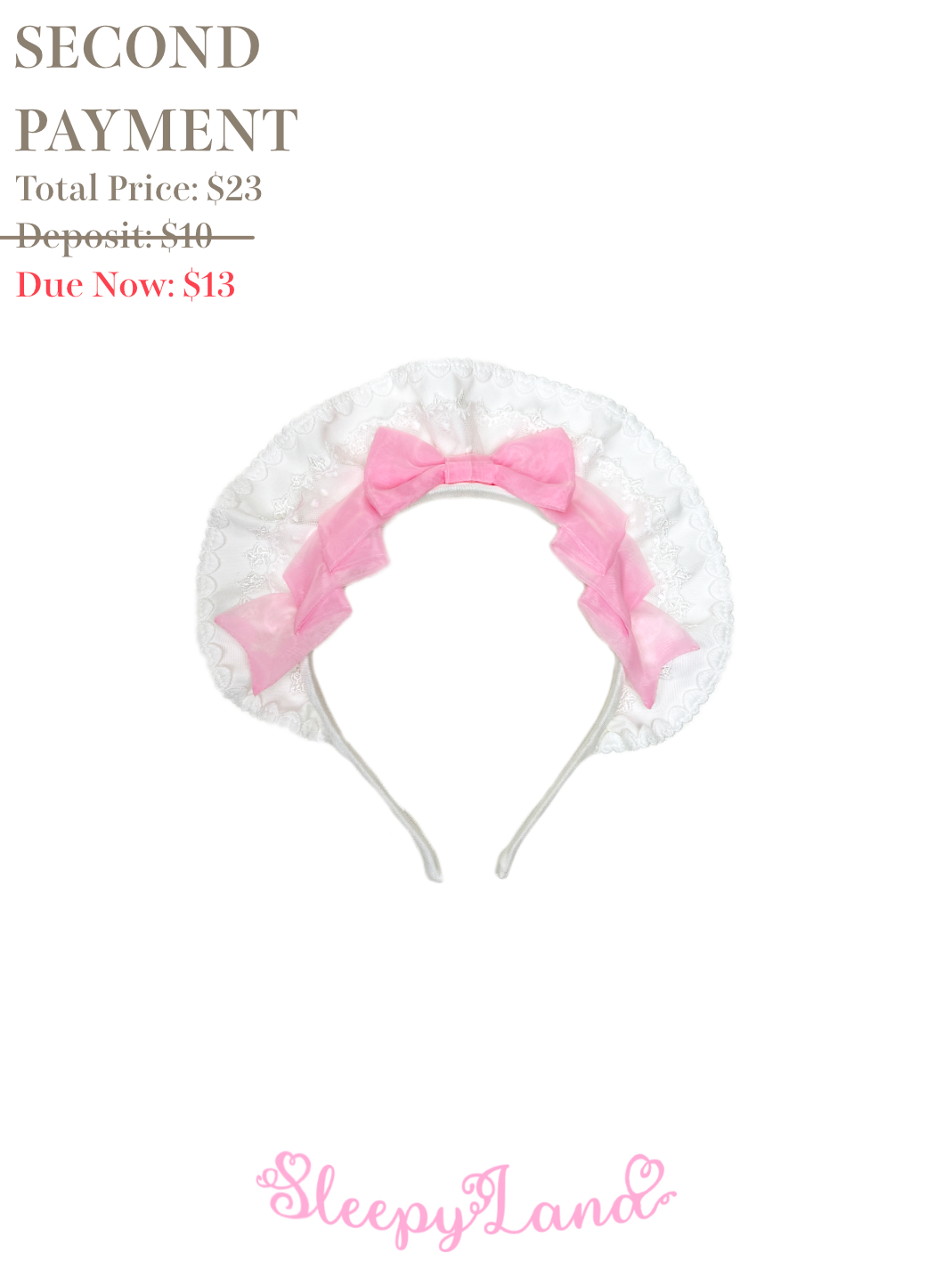 second payment | fancy! mahou shoujo patisserie maid kc | ship in June