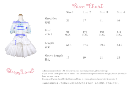 deposit preorder | cafe whip off shoulder blouse | ship in June