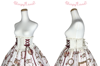 full price preorder | ballerina fauna's vintage romantic frame skirt set | ship in early April