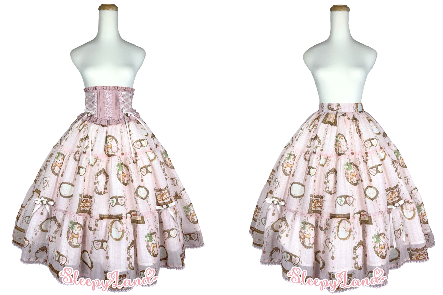 full price preorder | ballerina fauna's vintage romantic frame skirt set | ship in early April