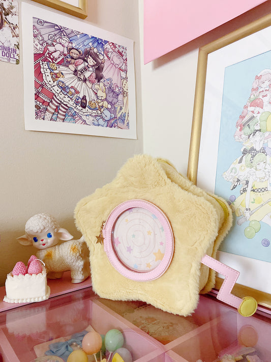 fuwafuwa etoile ita bag yellow